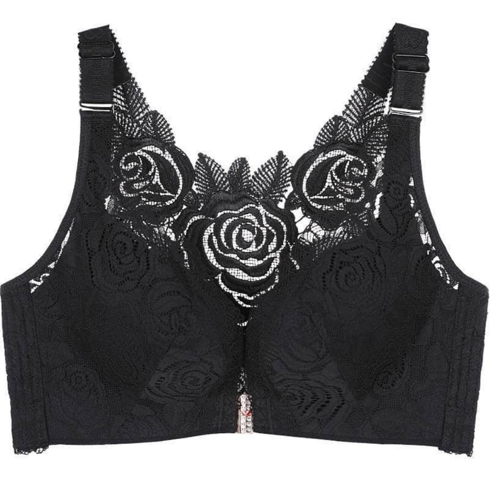 BRAND NEW 34C comfort rose bra front clip, RED, GREY, BLACK, DUSTY PINK - Picture 4 of 7